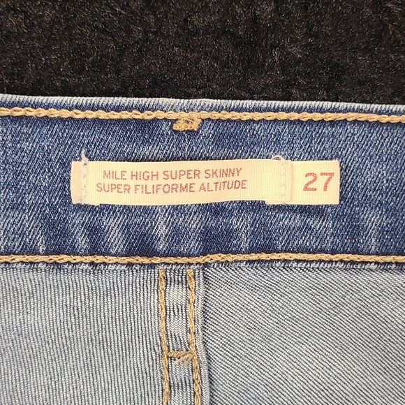 Levi's Mile High Super Skinny - Picture 4 of 5